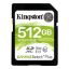  Зображення Kingston 512GB SDXC Canvas Select Plus 100R C10 UHS-I U3 V30, EAN: 740617298192 